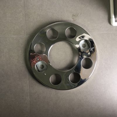 China 19,5 simuladores de la rueda del acero inoxidable, tapacubos de centro de pulido de la cubierta de rueda de los casquillos de eje del neumático proveedor