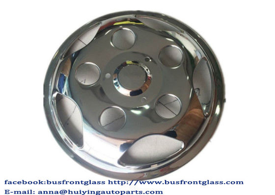 China el práctico de costa de la cubierta de rueda del autobús de la V-estrella del práctico de costa 6702toyota 16inches 17.5inches asienta la rueda inoxidable del camión de la cubierta de rueda de los guardabarros proveedor